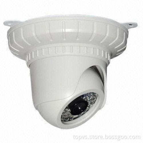 H.264 IP IR Dome Camera with Sony CCD, Supports Dual Stream and Smartphone View